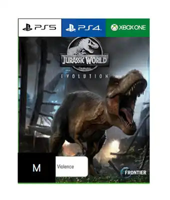 BIG W Ps5, ps4, xbox one jurassic world evolution 2 offer