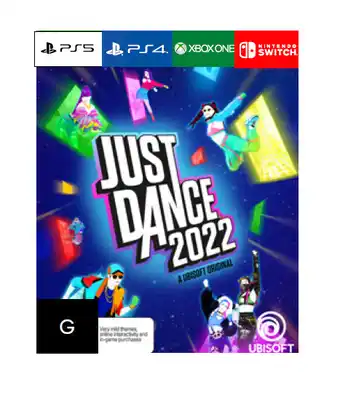 BIG W Ps5, ps4, xbox one, nintendo switch just dance 2022 offer