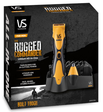 BIG W Vs for men the rugged commander beard and stubble trimmer offer