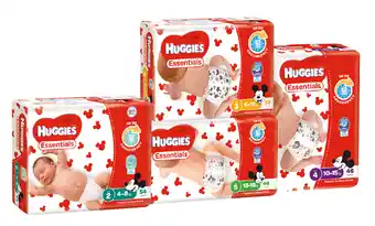 BIG W Huggies essential nappies sizes 2-6 offer
