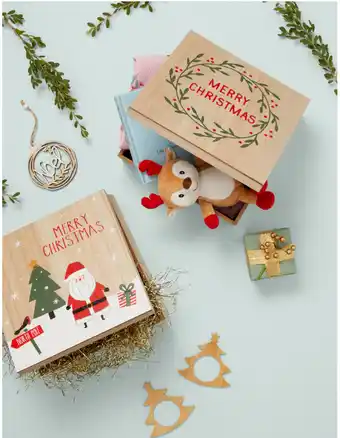 BIG W Christmas eve wooden box offer