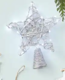 BIG W Battery operated tree top star offer
