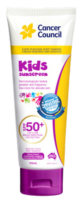 BIG W Cancer council spf 50+ kids sunscreen 110ml offer