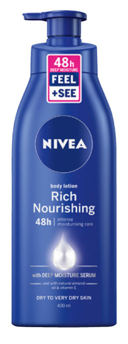 BIG W Nivea body lotion rich nourishing 400ml offer