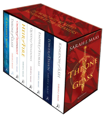 Throne of glass paperback box set