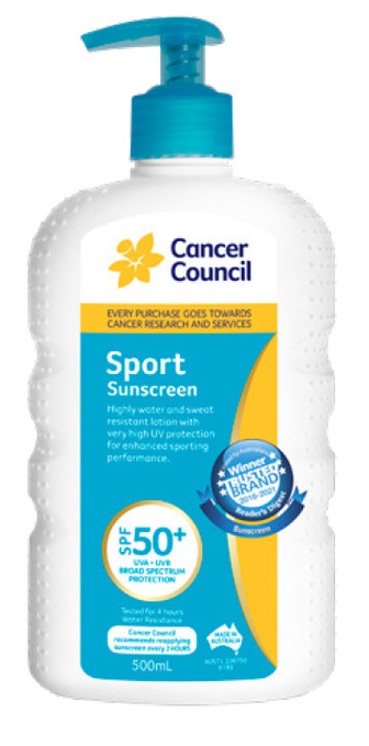 BIG W Cancer council sport sunscreen 500ml - spf50+ offer