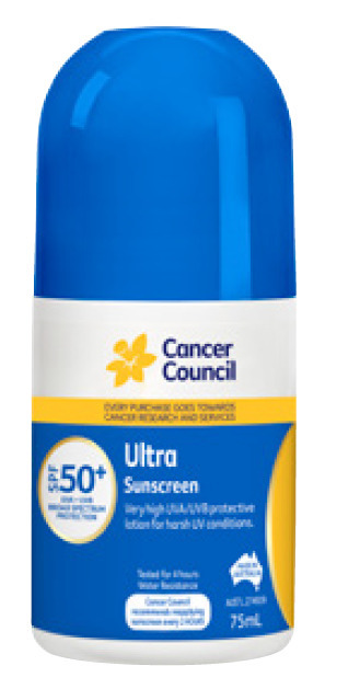 BIG W Cancer council ultra sunscreen 75ml - spf50+ offer