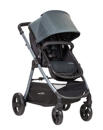 BIG W Safe-n-sound cosy plus stroller black offer