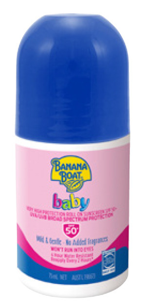 BIG W Banana boat baby spf 50+ roll on sunscreen offer