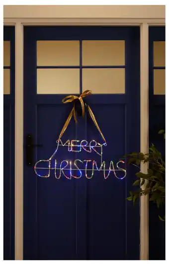 BIG W Merry christmas 60 led solar lights offer