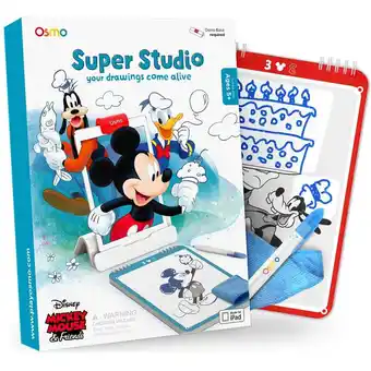 BIG W Osmo super studio mickey mouse & friends drawing game - ages 5-11 offer