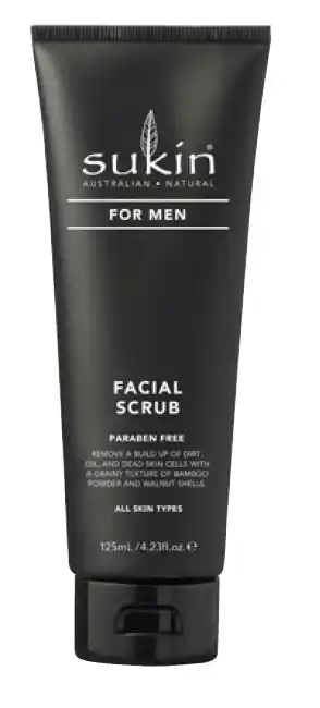 BIG W Sukin mens facial scrub 125ml offer