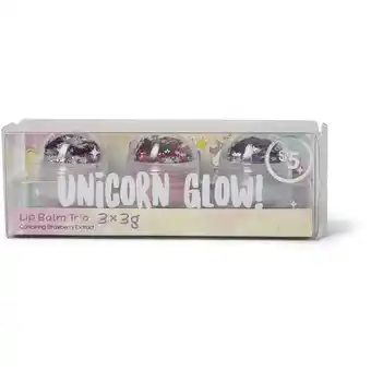 Unicorn lip balm trio