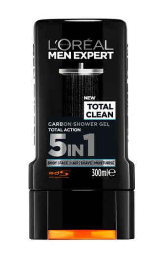 BIG W L'oreal paris men expert total clean carbon shower gel 300ml offer