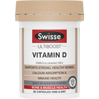 Swisse ultiboost vitamin d 60 cap