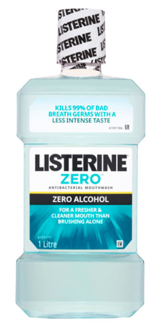 Listerine zero mouthwash 1l
