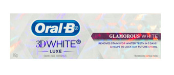 BIG W Oral-b 3d white luxe glamorous white toothpaste 95g offer