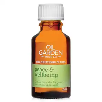 Oil garden peace & wellbeing essential oil blend 25ml