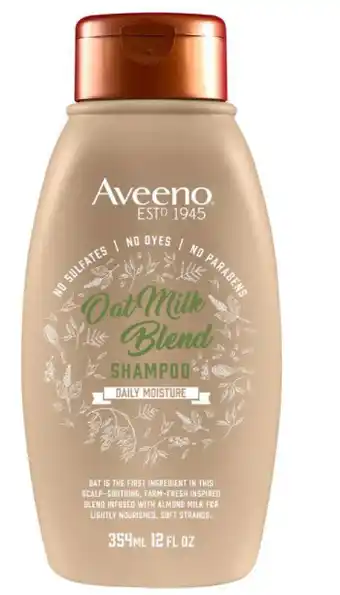 Aveeno oat milk shampoo 354ml