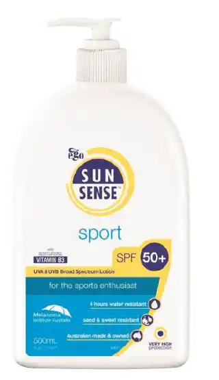 ePharmacy Sunsense spf 50+ sport 500ml offer