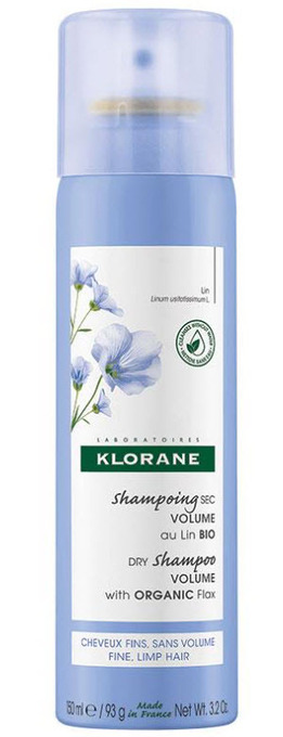 ePharmacy Klorane dry shampoo with flax fiber 150ml offer