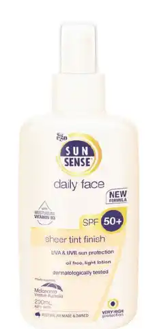 Sunsense spf 50+ daily face 200ml