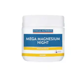 ePharmacy Ethical nutrients mega magnesium night mango passion 126g powder offer