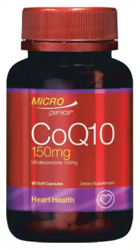 ePharmacy Microgenics coq10 150mg 60 capsules offer