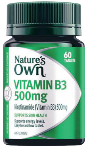 ePharmacy Nature’s own vitamin b3 500mg 60 tablets offer