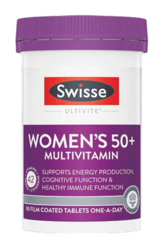 ePharmacy Swisse ultivite women’s 50+ multivitamin 90 tablets offer