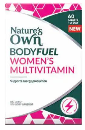 ePharmacy Nature’s own body fuel women’s multivitamin 60 tablets offer
