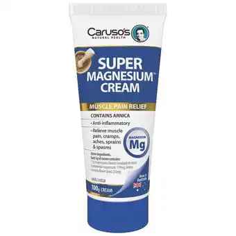 ePharmacy Caruso’s super magnesium cream 100g offer