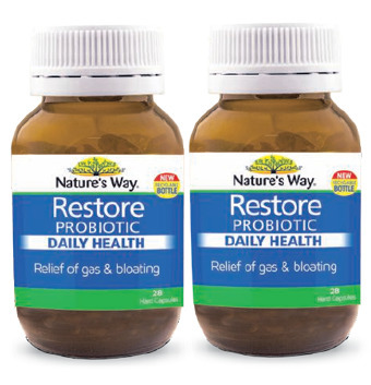 Nature’s way restore probiotic daily health 28 capsules