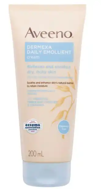 Chemist Warehouse Aveeno dermexa daily emollient cream 200ml offer