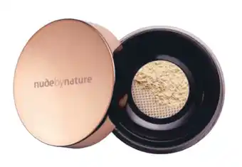 Nude by nature translucent loose finishing powder banana 10g