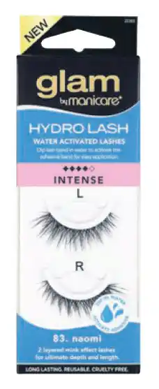 Chemist Warehouse Glam by manicare hydro lash 83 naomi offer