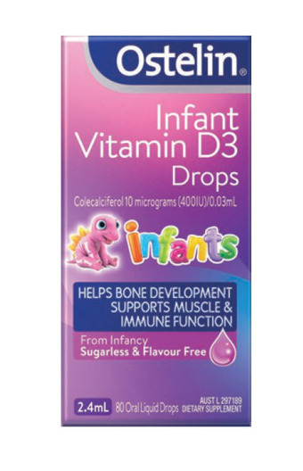 Chemist Warehouse Ostelin infant vitamin d3 drops 2.4ml offer