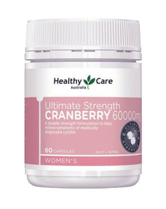 Chemist Warehouse Healthy care ultimate strength cranberry 60000mg 60 capsules offer
