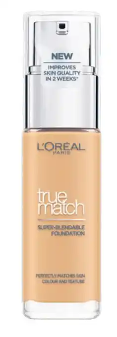 Chemist Warehouse L'oreal true match liquid foundation 2.5d/2.5w golden ldn almond offer