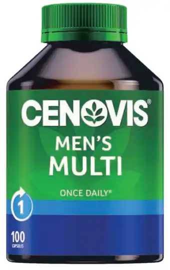 Cenovis men’s multivitamin 100 capsules