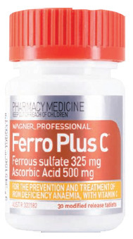 Chemist Warehouse Wagner professional ferro plus c 30 modified release tablets offer