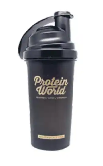 Chemist Warehouse Protein world protein shaker black 700ml offer