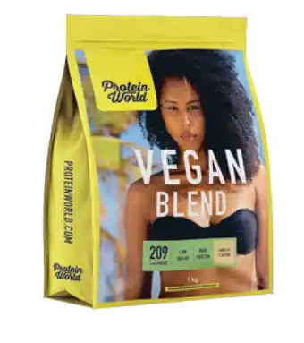 Chemist Warehouse Protein world vegan blend vanilla pouch 1kg offer