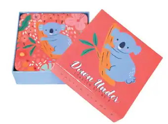 Malouf Pharmacies Down under coaster set offer