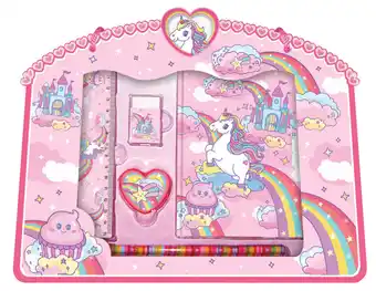 Unicorn fancy stationary set