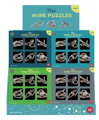 Mini wire puzzles