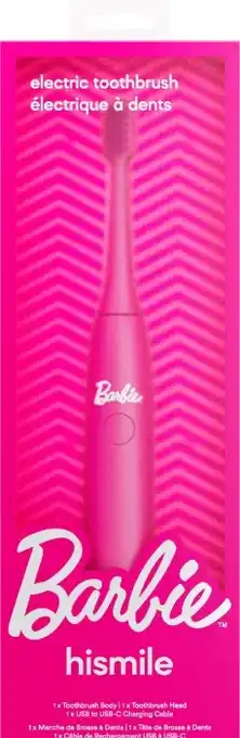 Coles Hismile Barbie Electric Toothbrush 1 Each offer