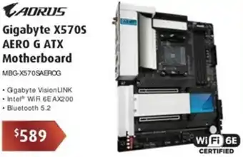 Leader Computers Gigabyte X570S Aero G ATX Motherboard offer