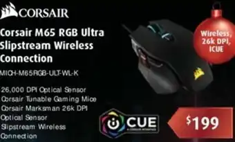Corsair M65 RGB Ultra Slipstream Wireless Connection