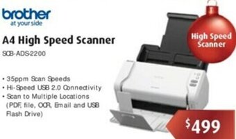 A4 High Speed Scanner